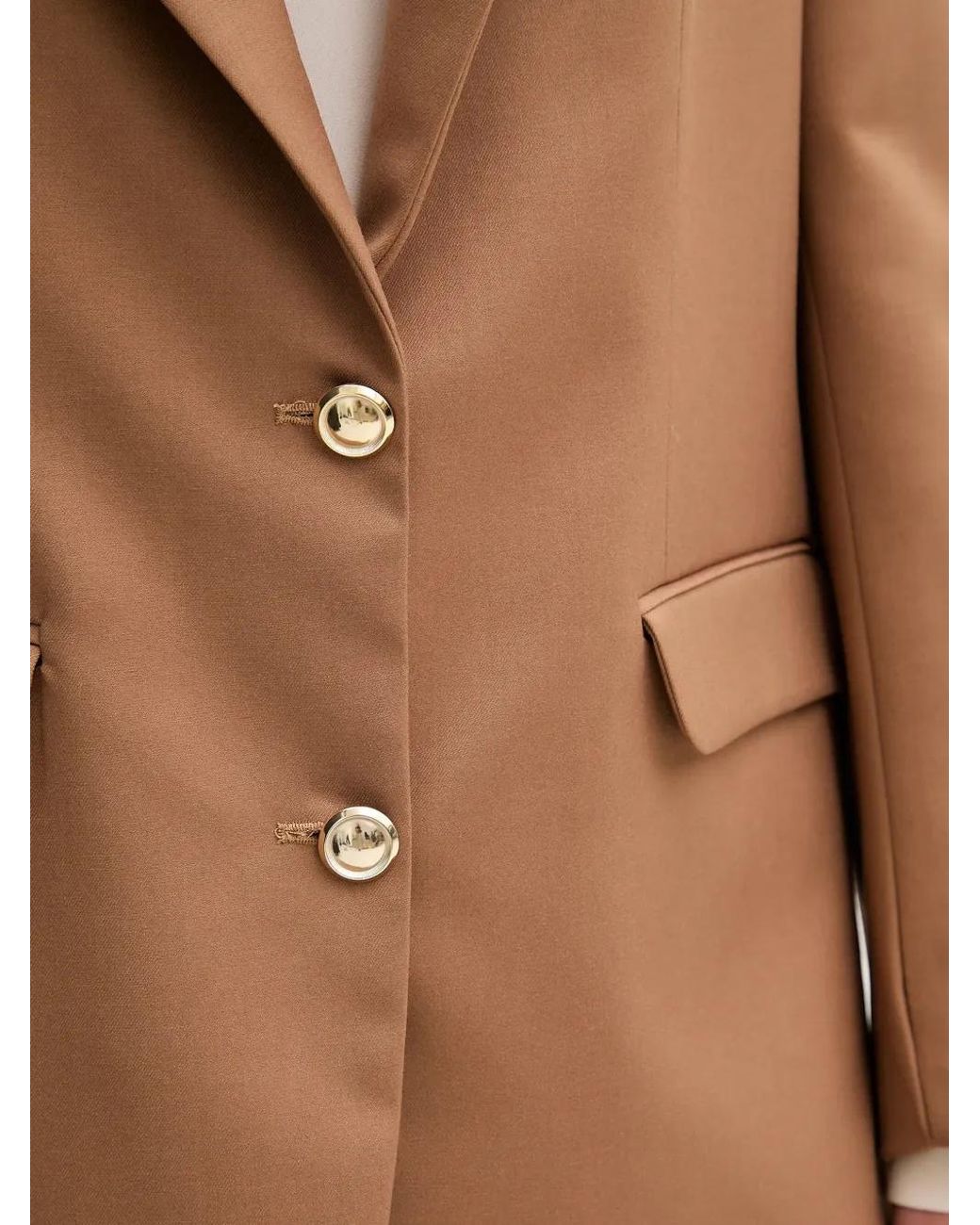 GAUDI Natural Button Blazer