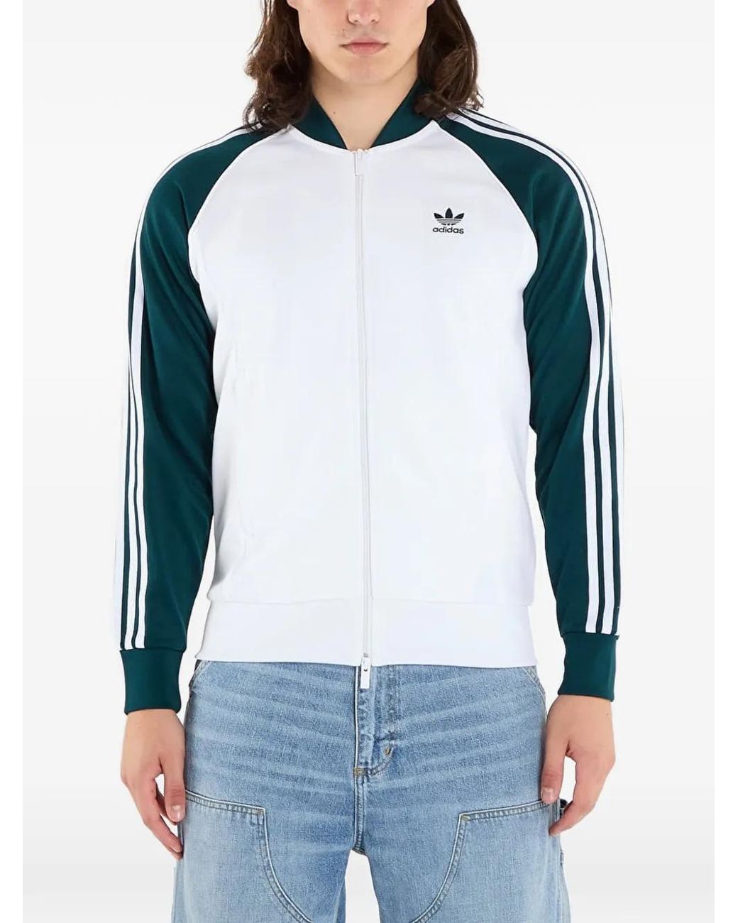 Adidas Blue Adicolor Sst Track Jacket for men