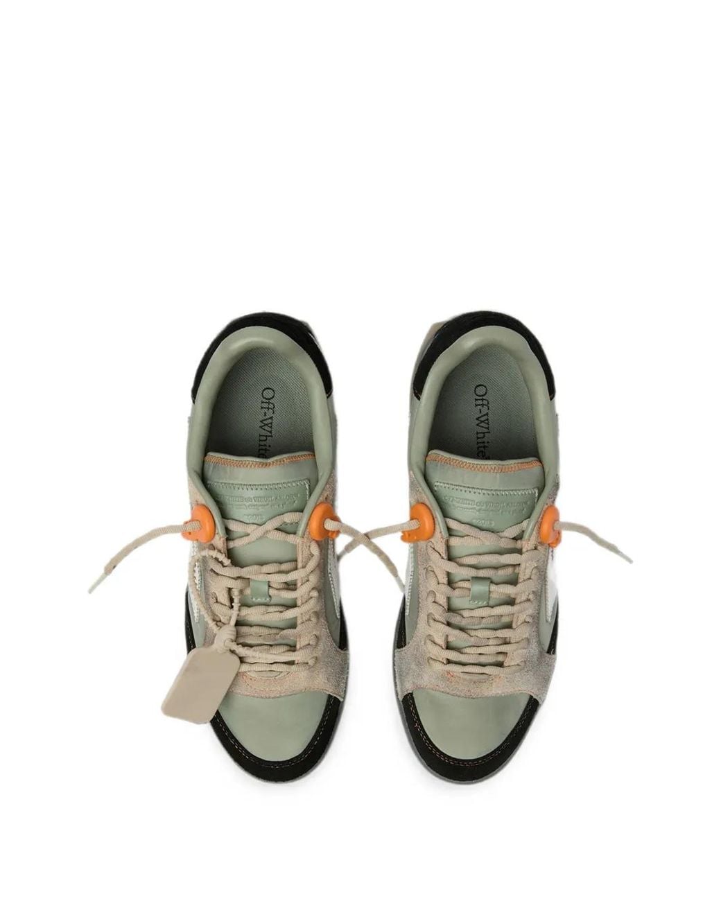 Off-White c/o Virgil Abloh Green End Of Play Sneakers for men