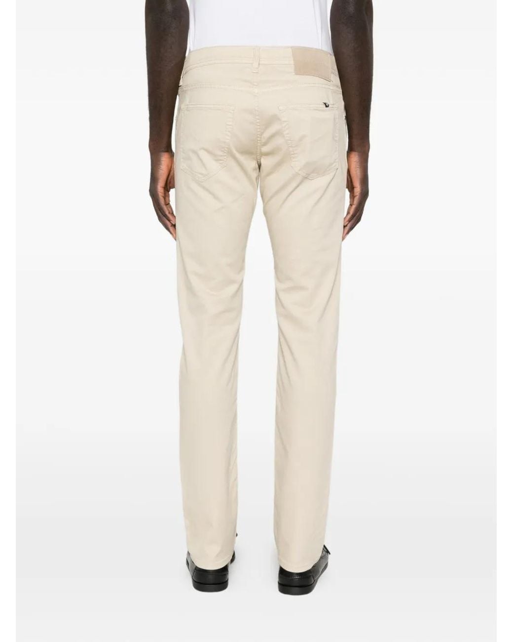 Jacob Cohen White Five-Pocket Jeans for men