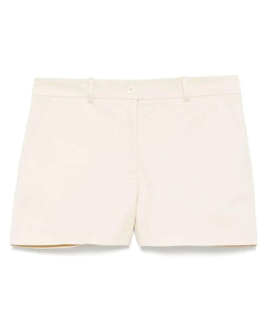 P.A.R.O.S.H. Natural Twill Shorts