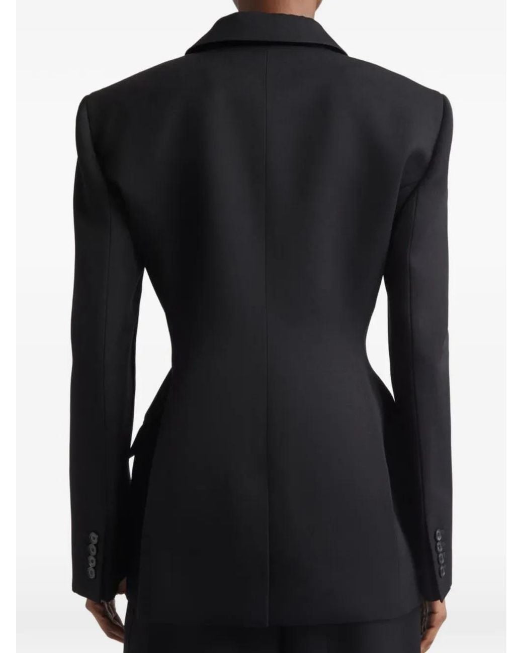 Givenchy Black Double-Breasted Blazer