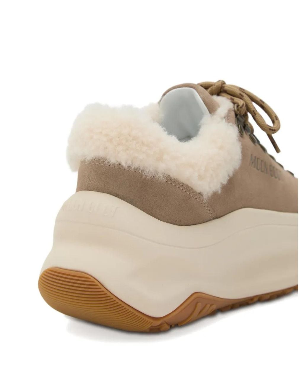 Baskets City À Plateforme Moon Boot en coloris Natural