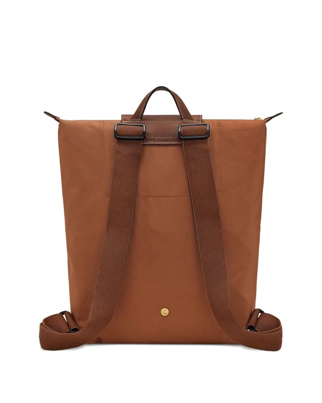 Longchamp Brown Medium Le Pliage Original Backpack