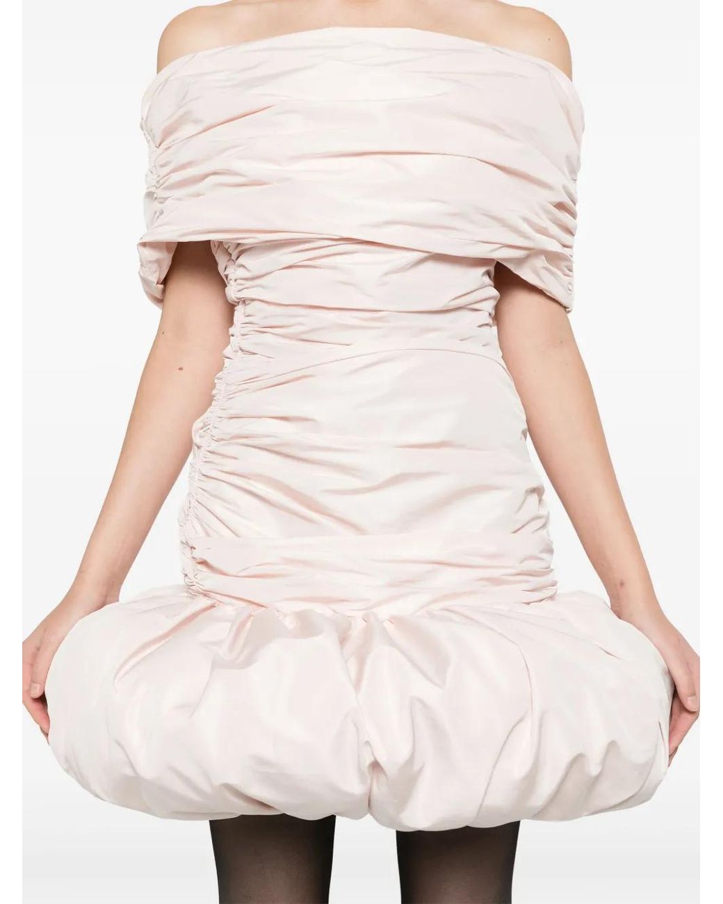 Coperni Natural Ufo Mini Dress