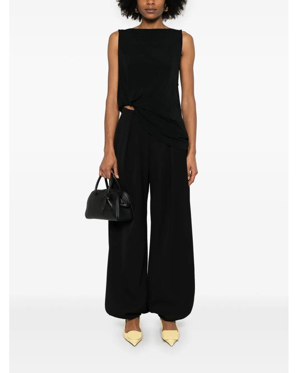 Jacquemus Black Chic Tailored Trousers For