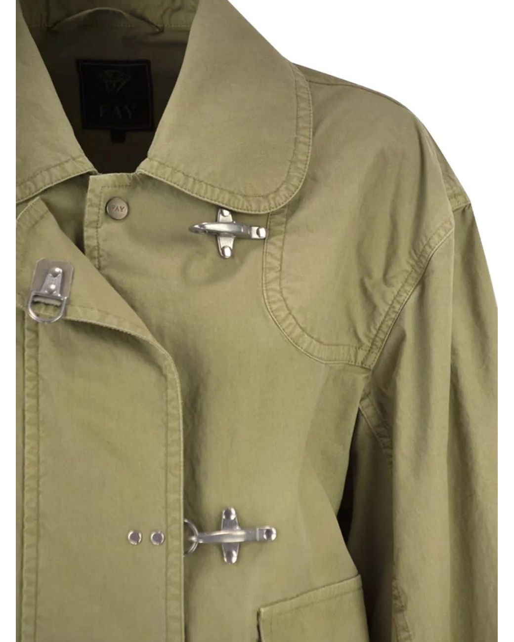 Fay Green 3 Ganci Bomber Jacket