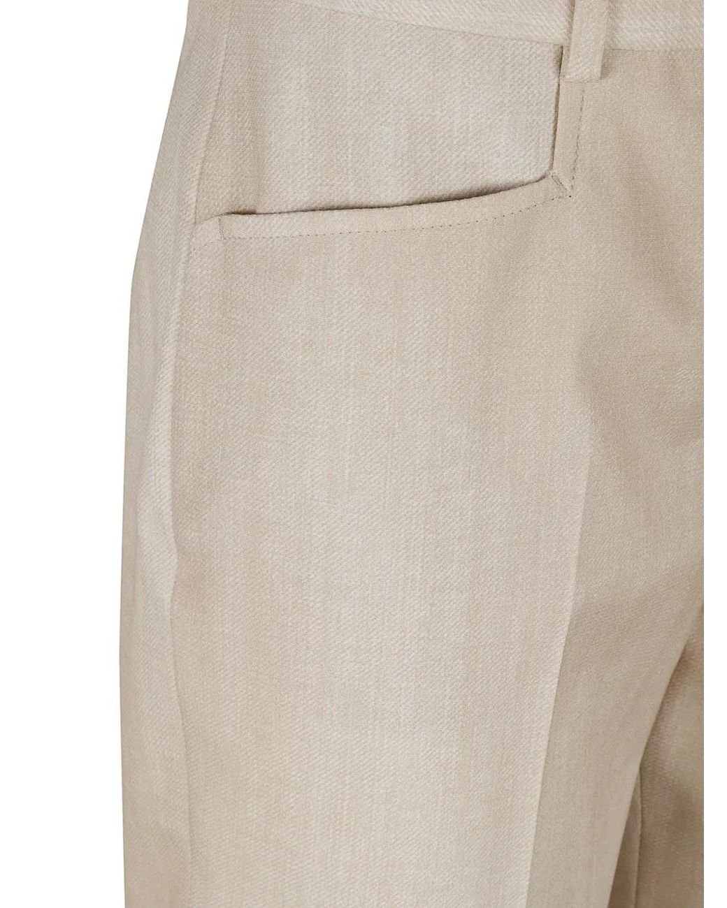 Ermanno Scervino Natural Pockets Trousers