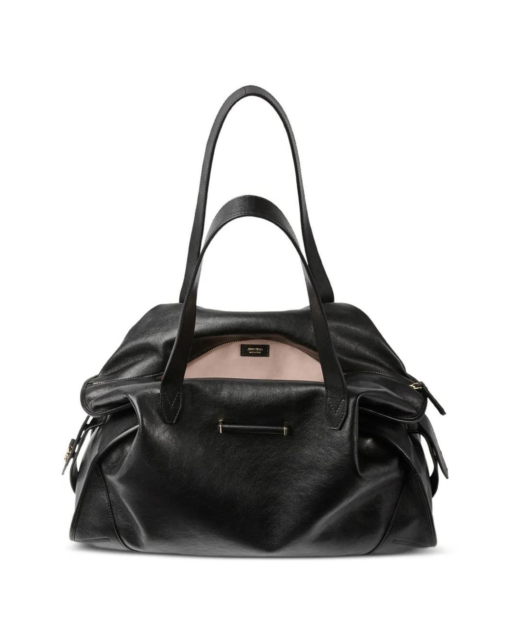 Jimmy Choo Black Large Bar Holdall Tote Bag for men