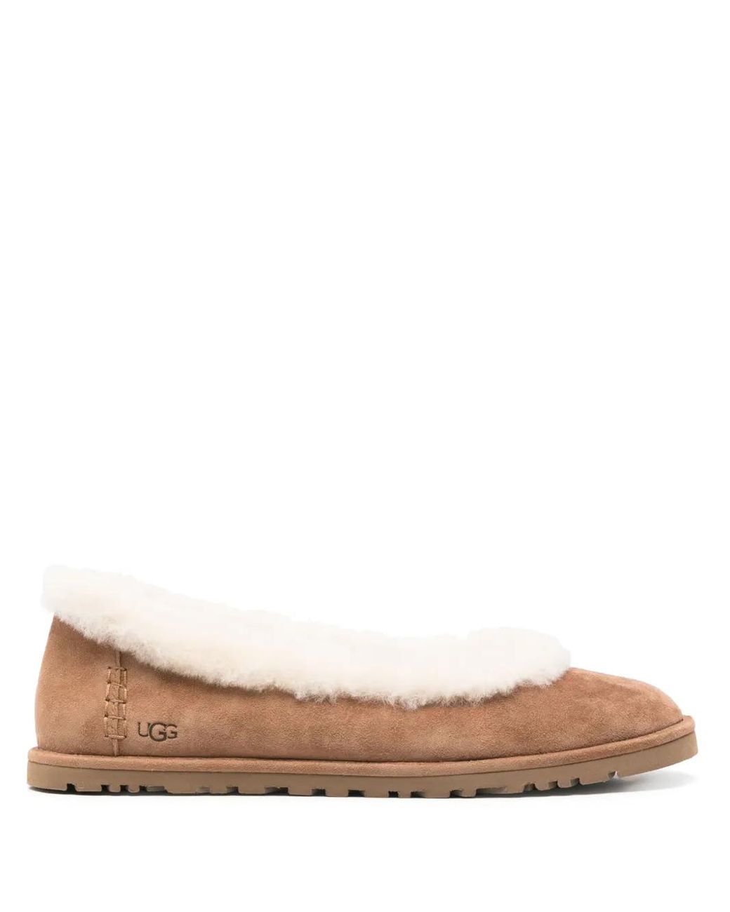 Ugg Brown Flat Shoes