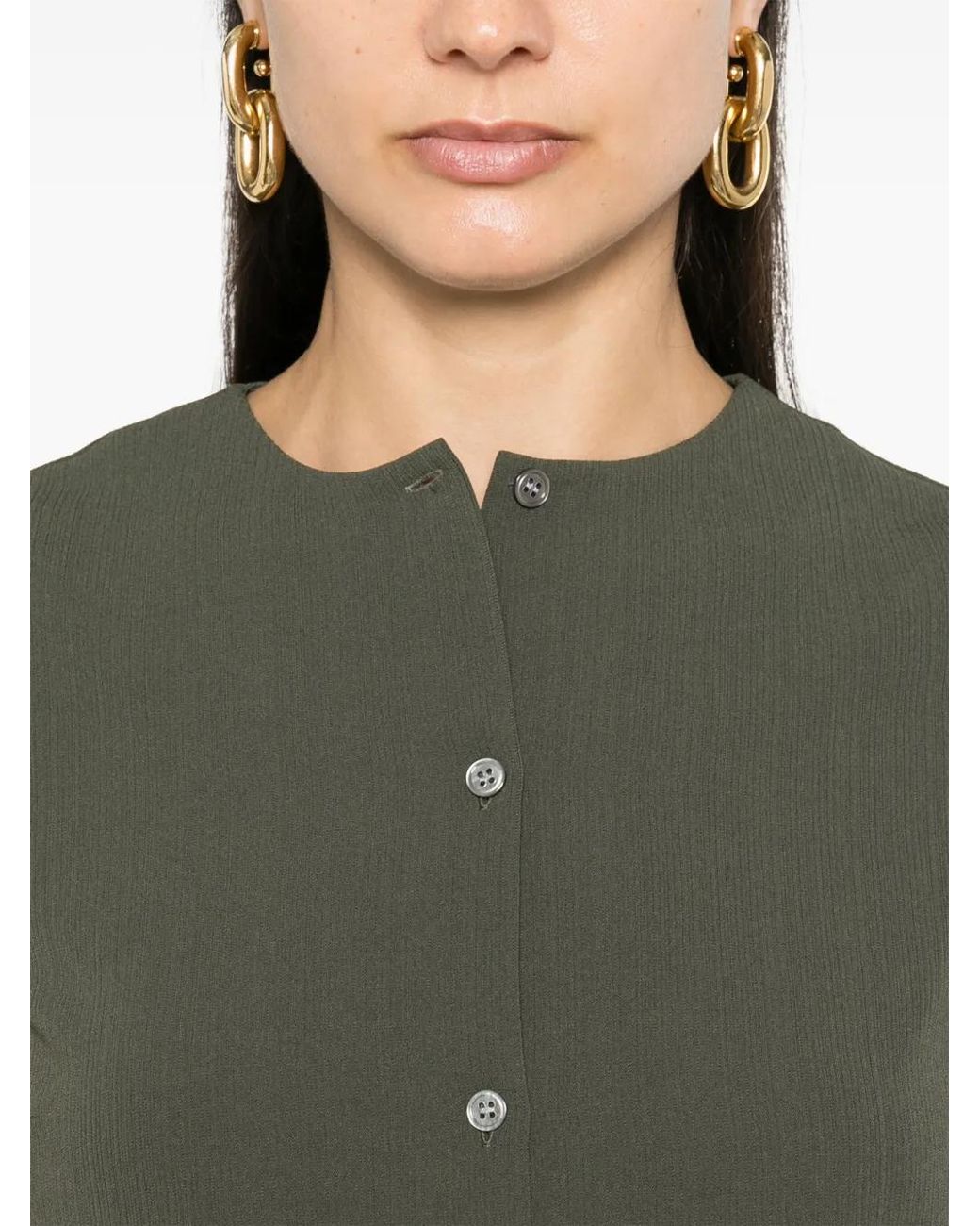 Theory Green Sl Bd Shell Clothing