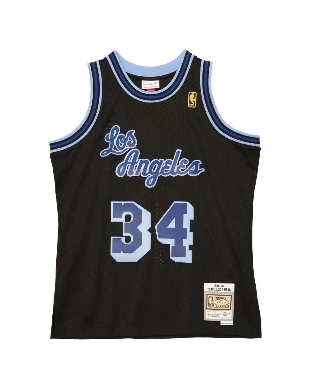 Mitchell & Ness Black Los Angeles Lakers Shaquille O'Neal Tank Top for men