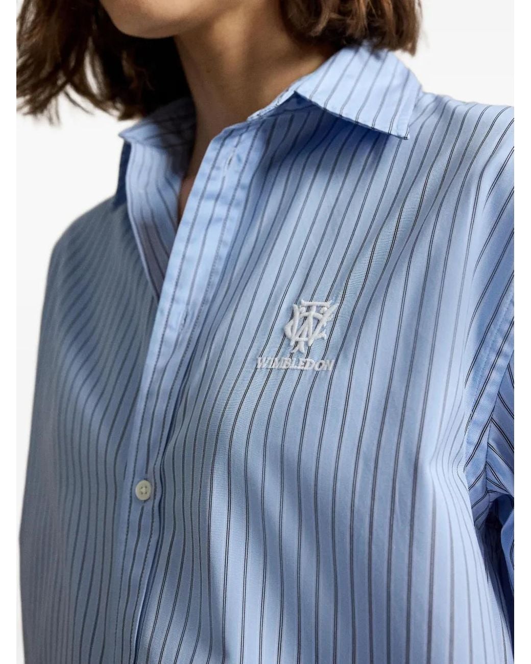 Polo Ralph Lauren Blue Wimbledon Striped Shirt