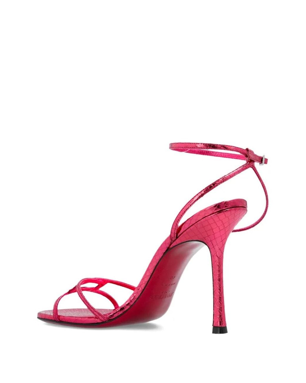 Jimmy Choo Pink Leo 100 Pumps