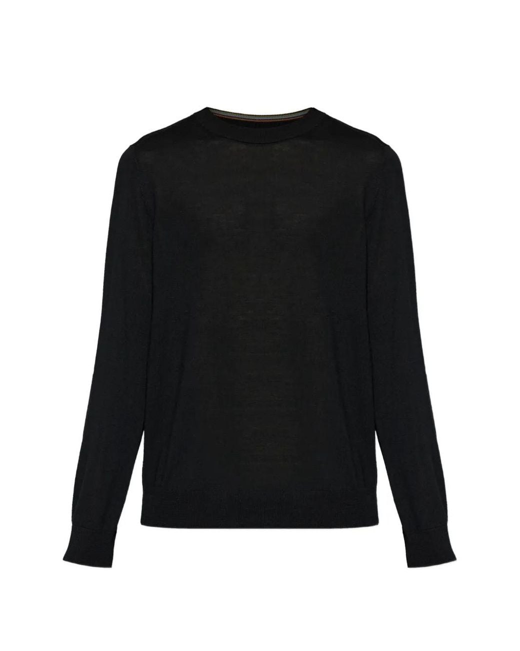 Paul Smith Black Long-Sleeves Sweater for men