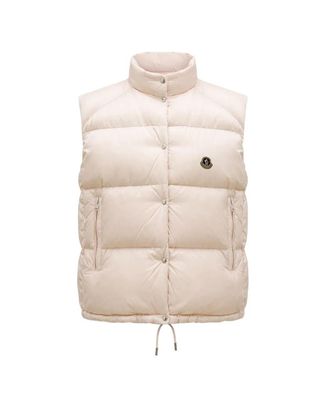 Moncler White Tibb Reversible Down Vest