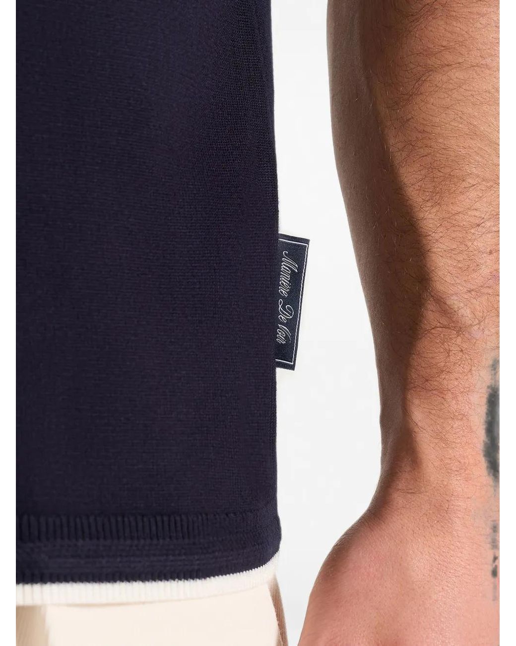 Manière De Voir Blue Wyatt for men