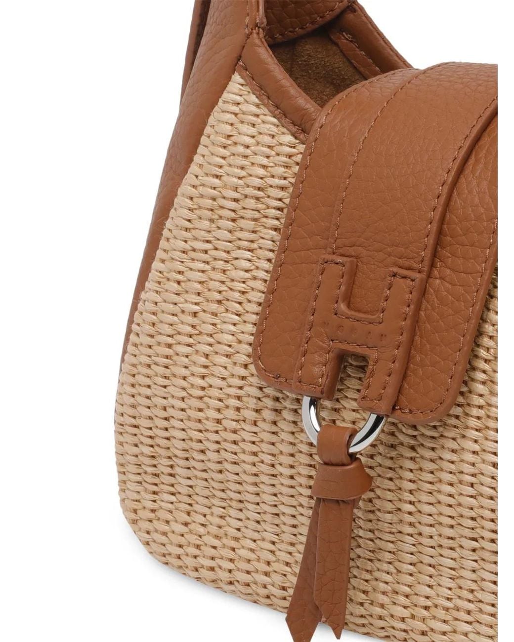 Hogan Brown Mini Trend Schultertasche