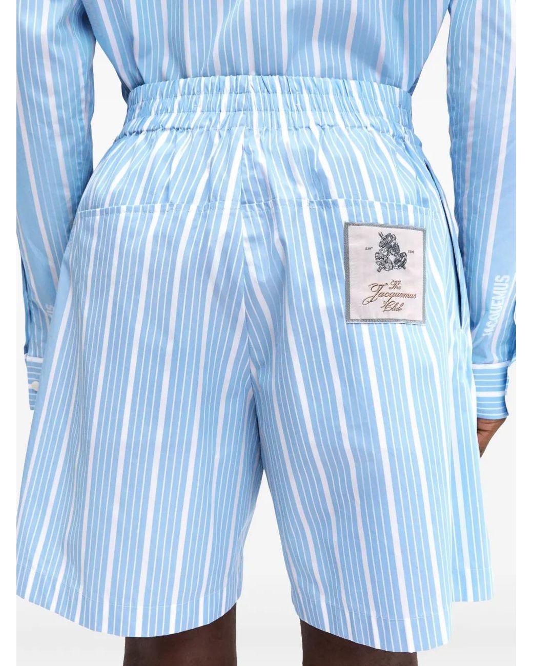 Jacquemus Blue Shorts for men