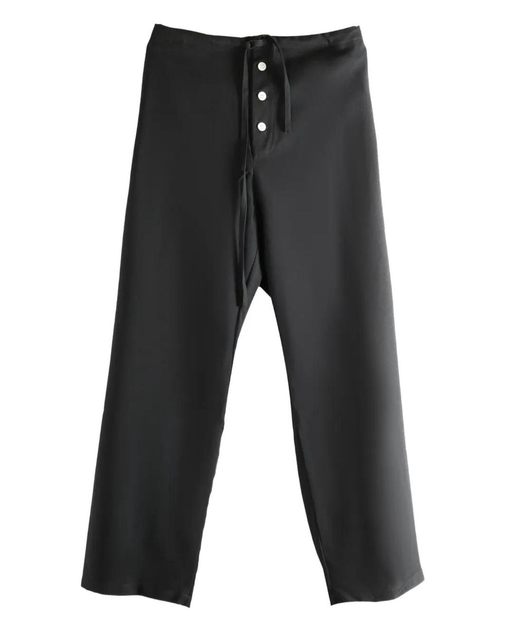 Bode Gray Astor Trousers for men
