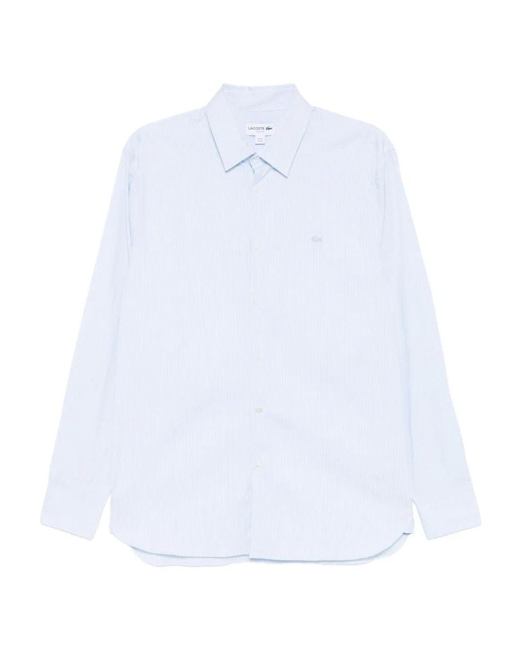 Lacoste White Striped Shirt for men