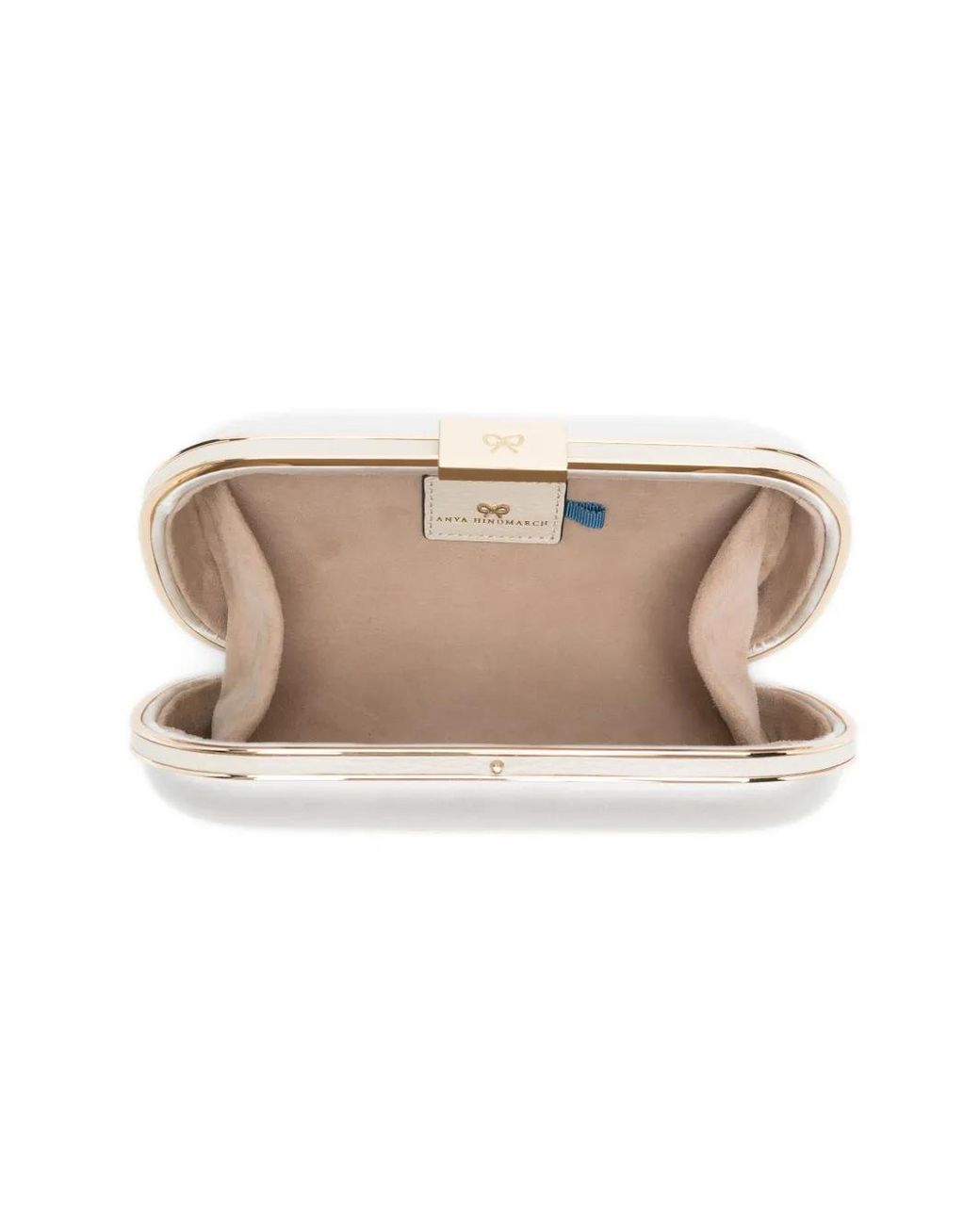 【関税なし】ANYA HINDMARCH Marano clutch bag Anya Hindmarch Marano Glitter Clutch in Blue — UFO No More