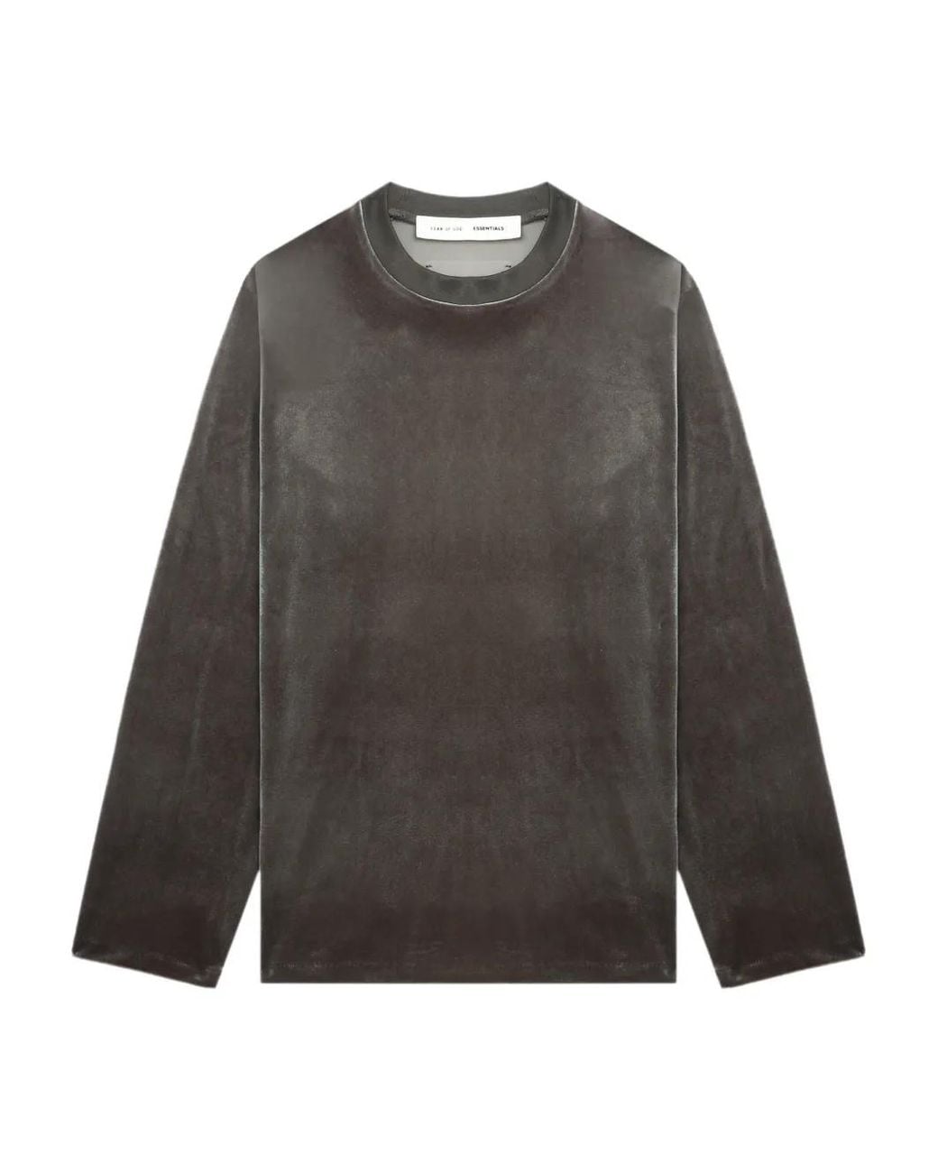 Fear Of God Gray Long-Sleeve Sweatshirt