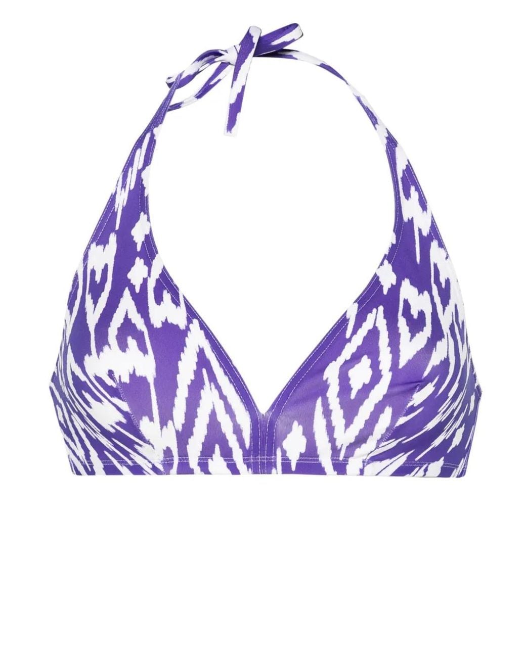 Top De Bikini Storm Con Diseño Triangular Eres de color Purple