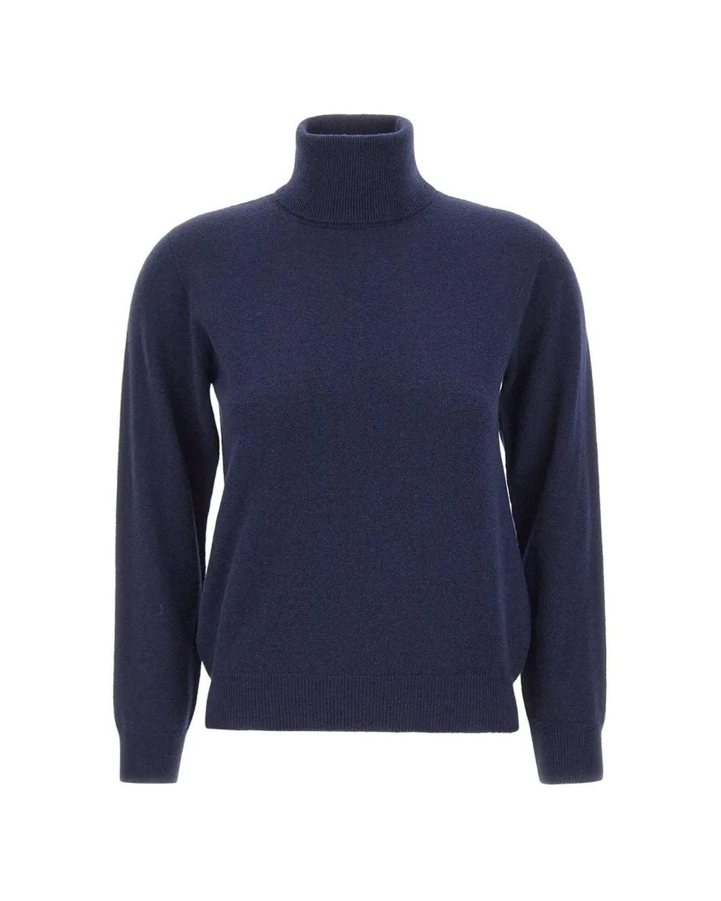 Kangra Blue Turtleneck Sweater