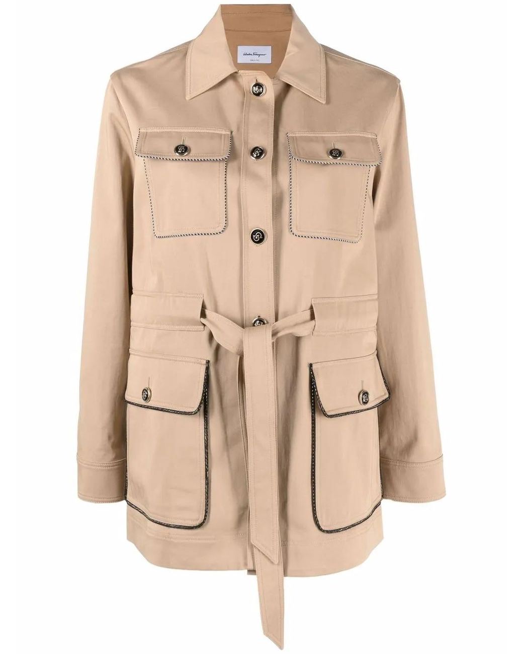 Ferragamo Natural Light Jackets