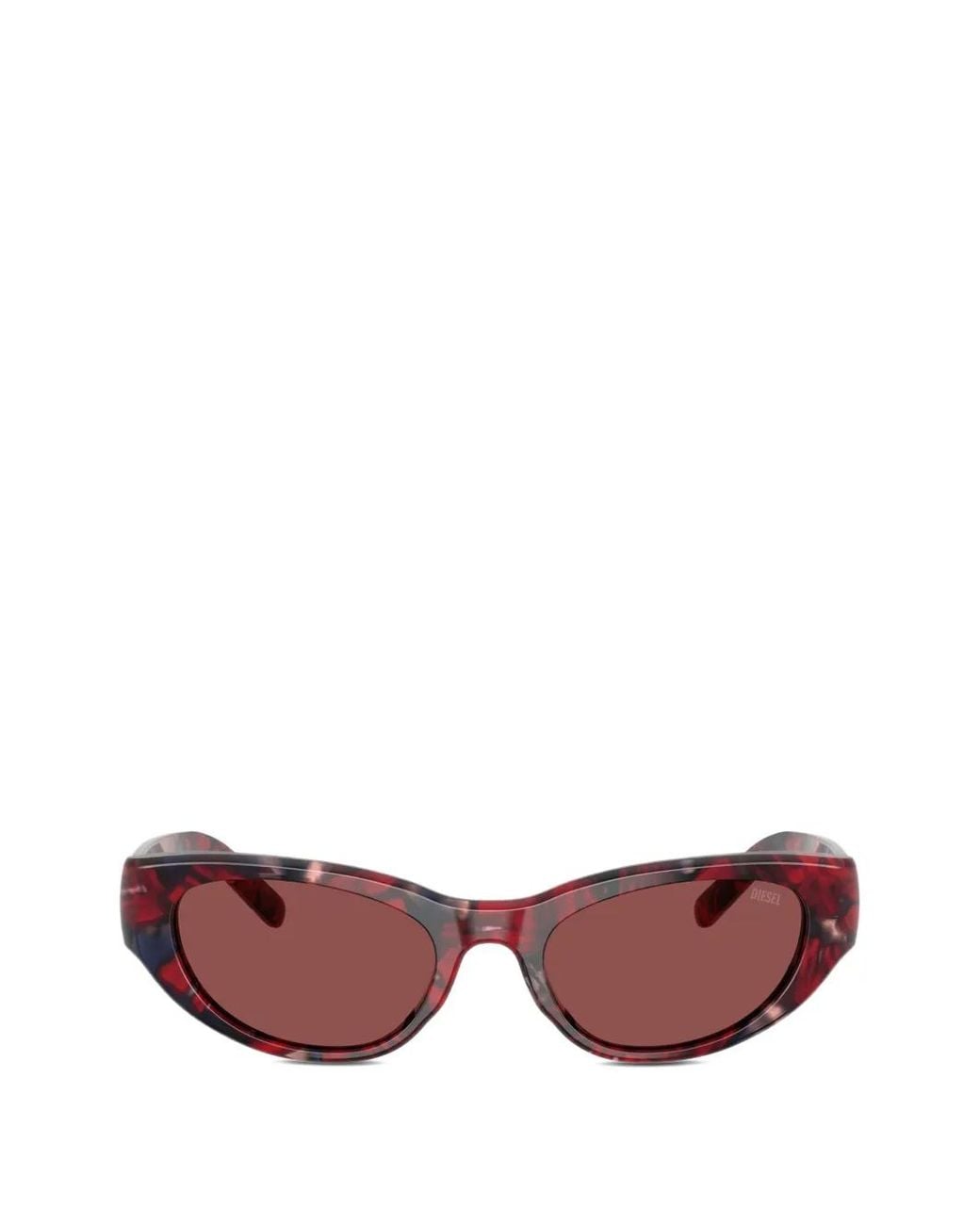 DIESEL Pink Lunettes De Soleil À Monture Papillon