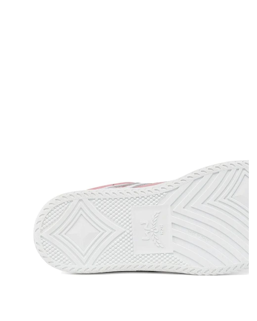 MCM Pink Neo Terrain Visetos Sneakers