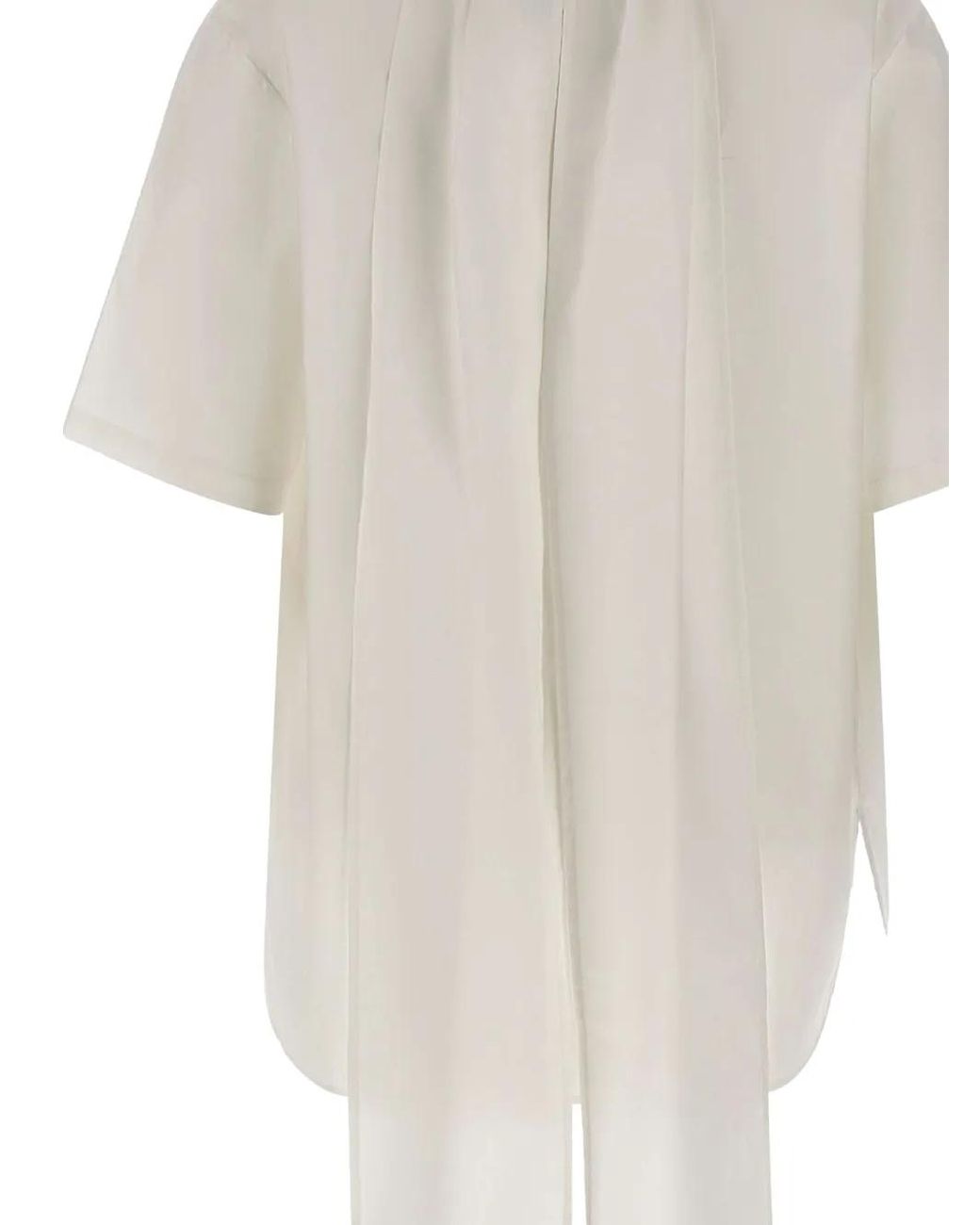 THE GARMENT White Chemise À Col Mao