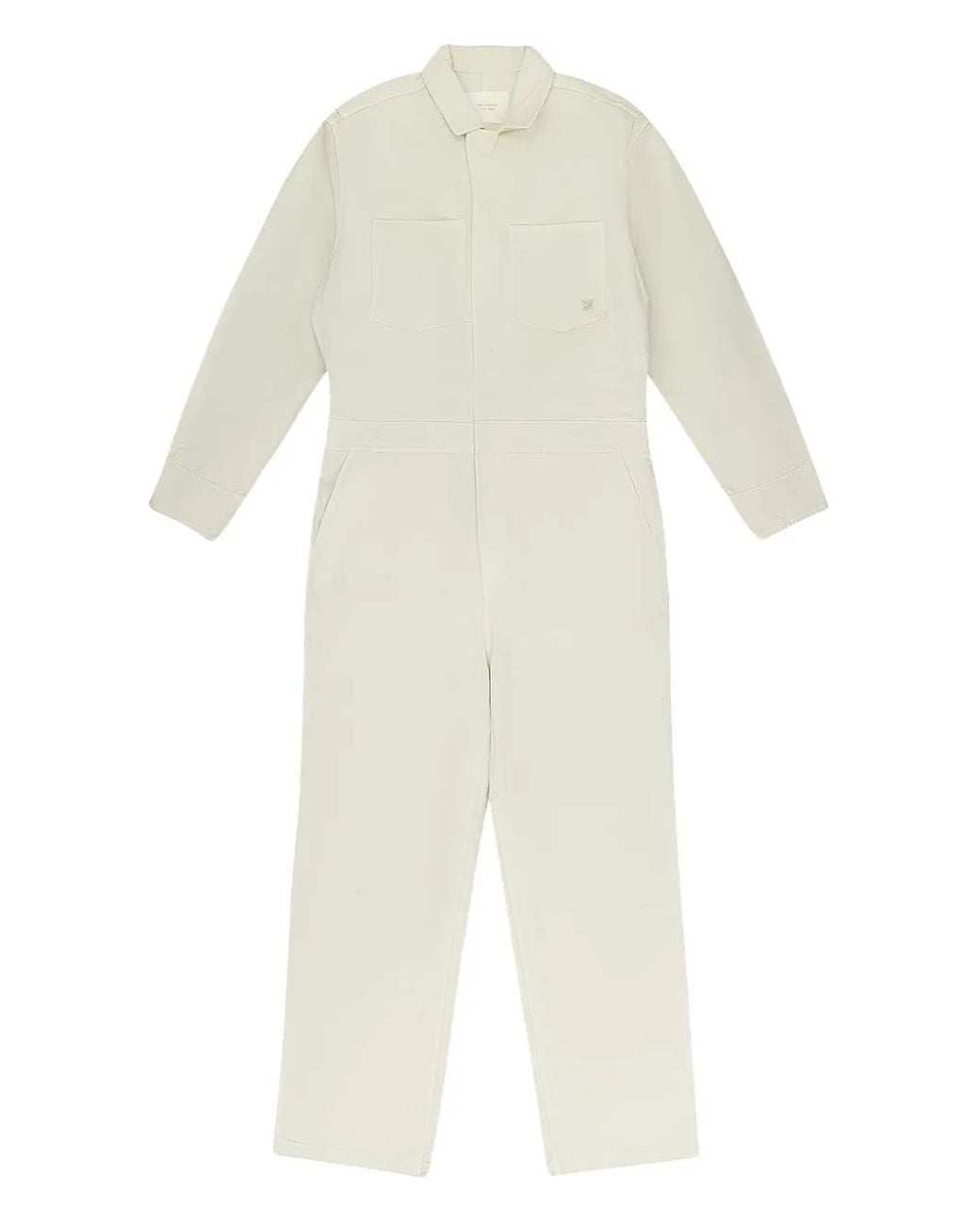 Aimé Leon Dore White Long Sleeves Jumpsuit for men