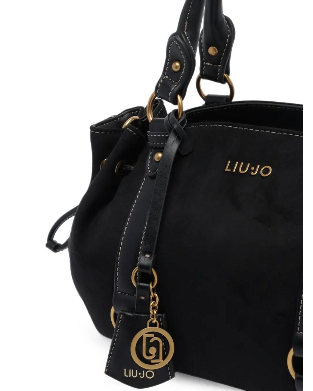 Liu Jo Black Small Drawstring Bag
