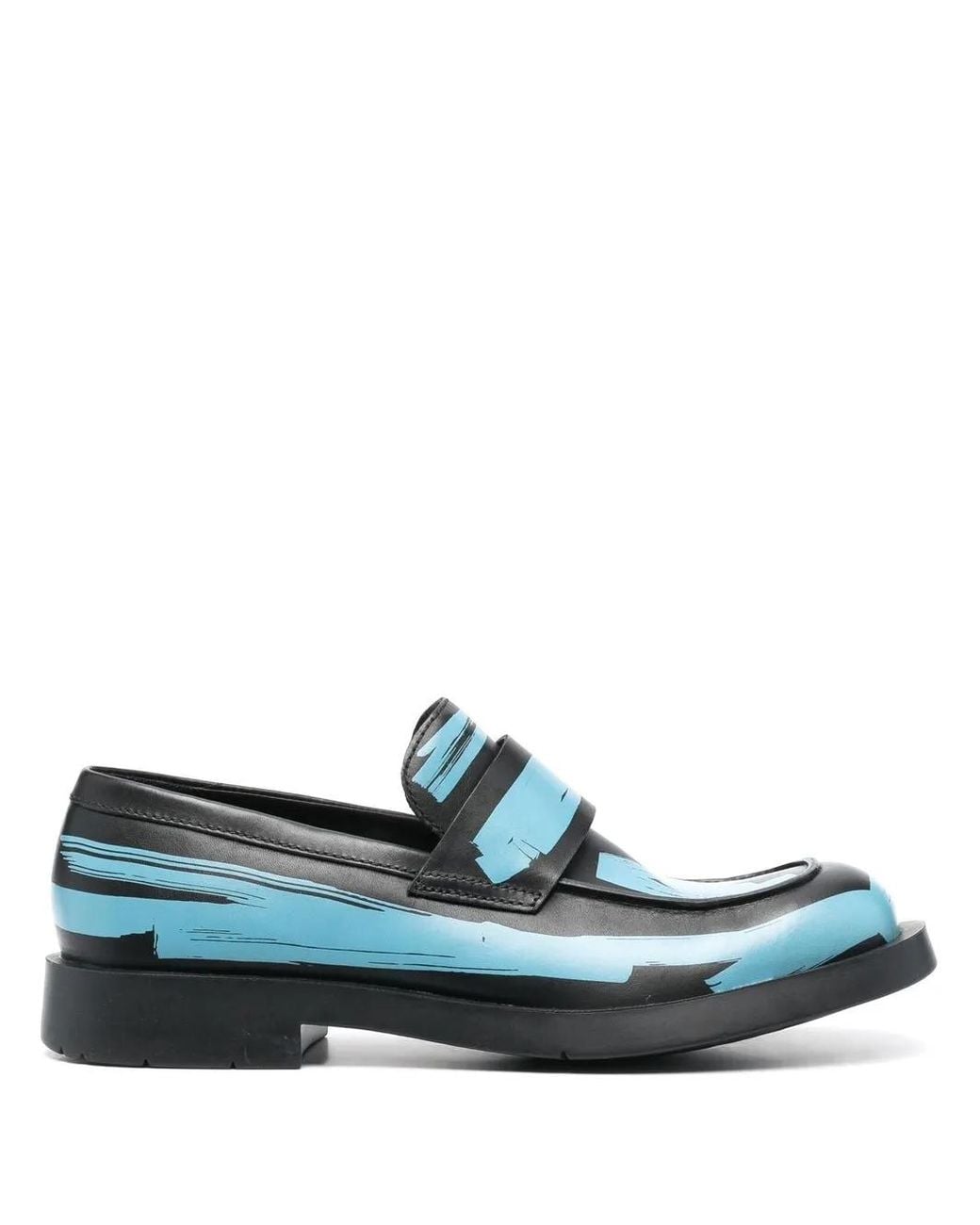 CAMPERLAB Blue Mil 1978 Leather Loafers