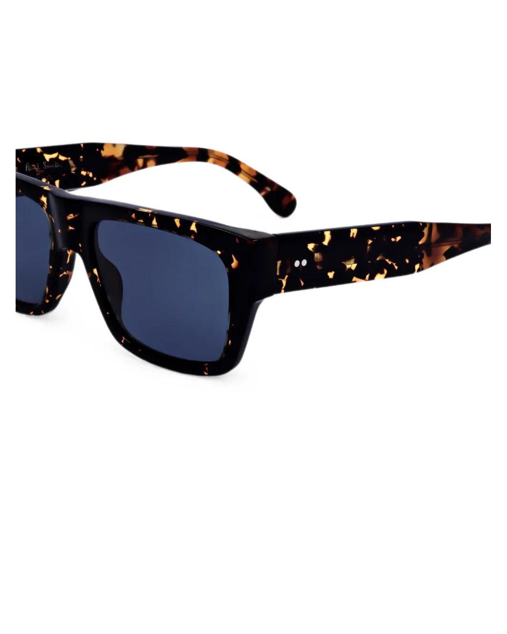 Paul Smith Blue Lunettes De Soleil À Effet Écailles De Tortue