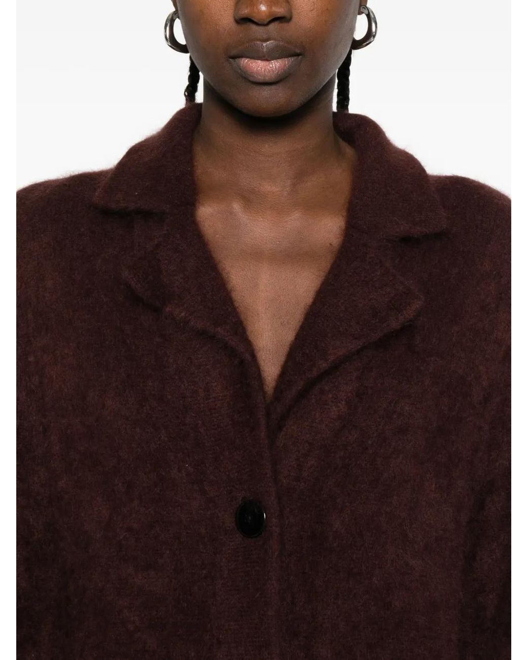Dorothee Schumacher Purple Patch-Pocket Coat