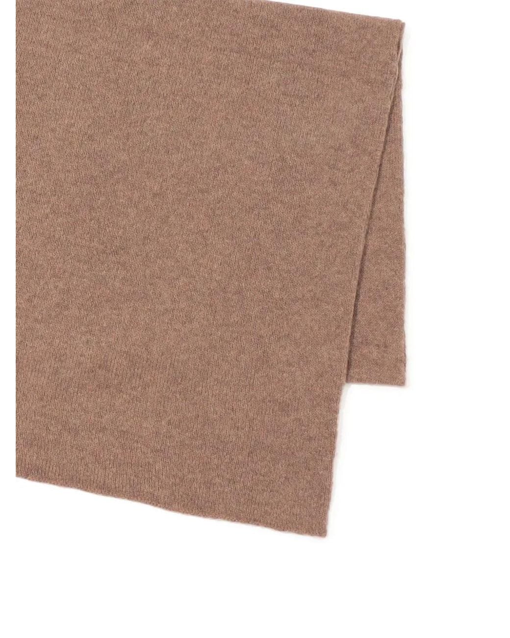 James Perse Brown Textured Scarf