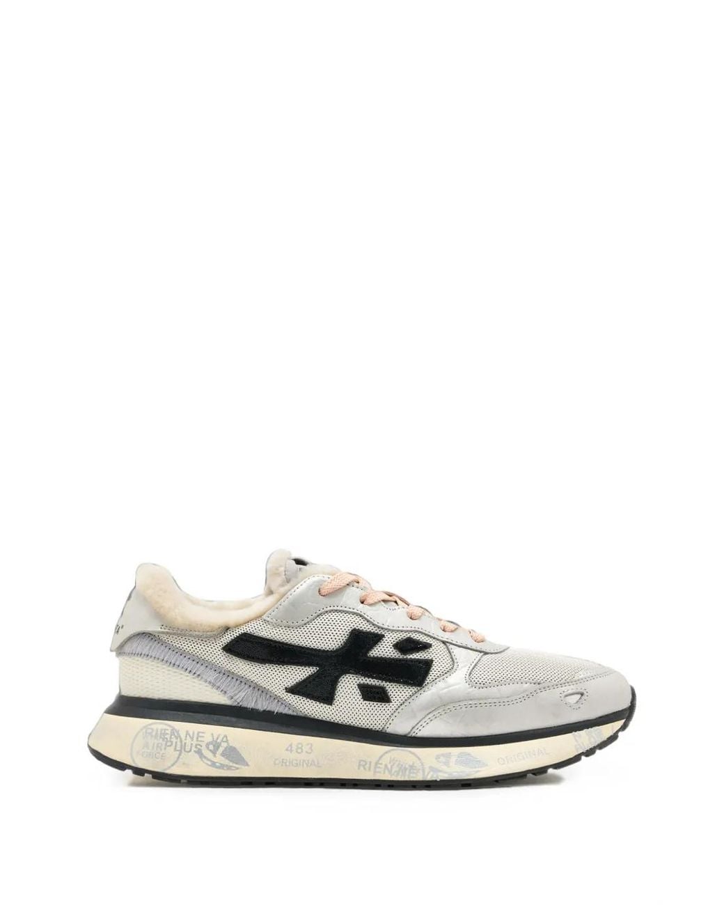 Premiata White Lauryn Sneakers