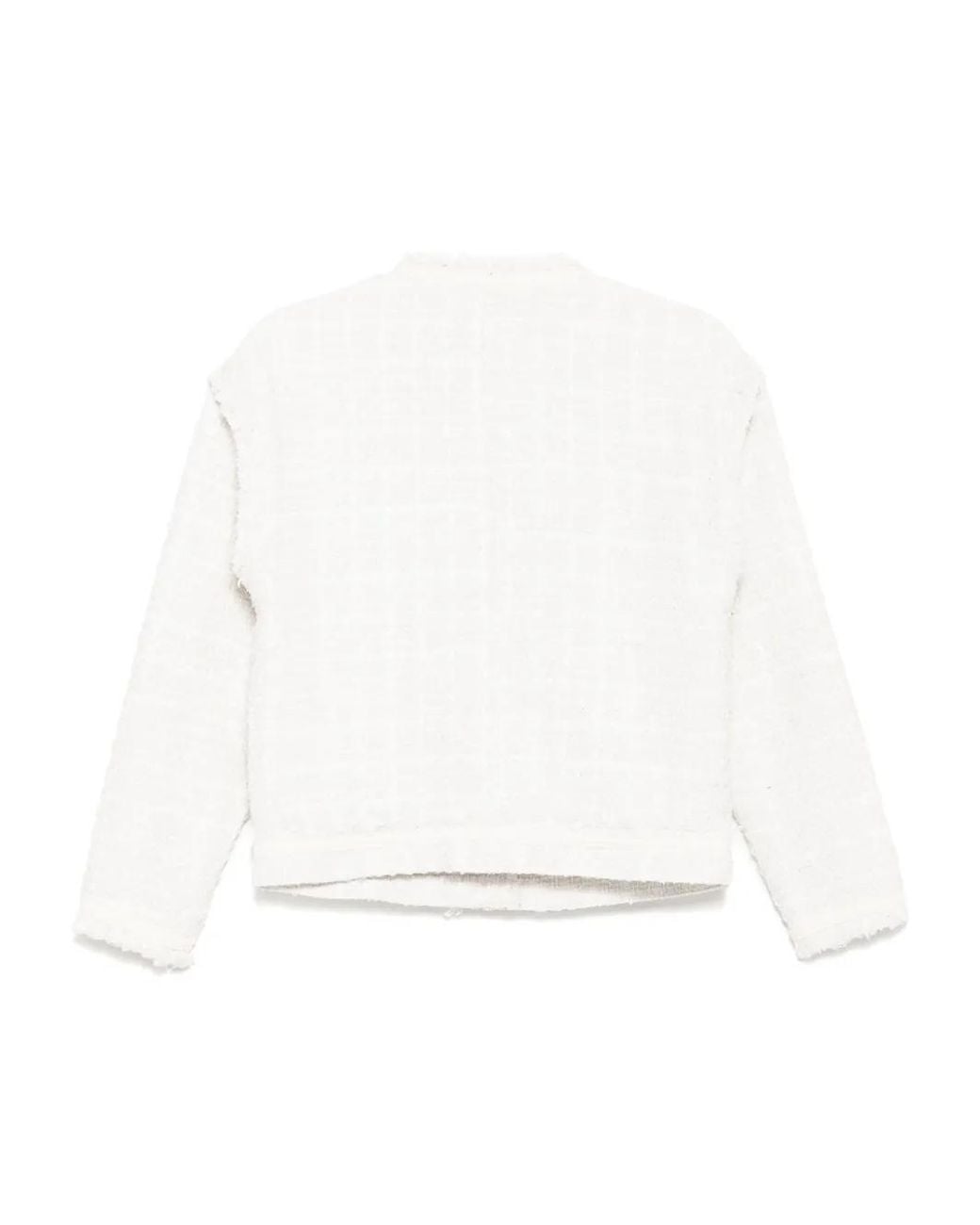 Musium Div. White Tweed Jacket