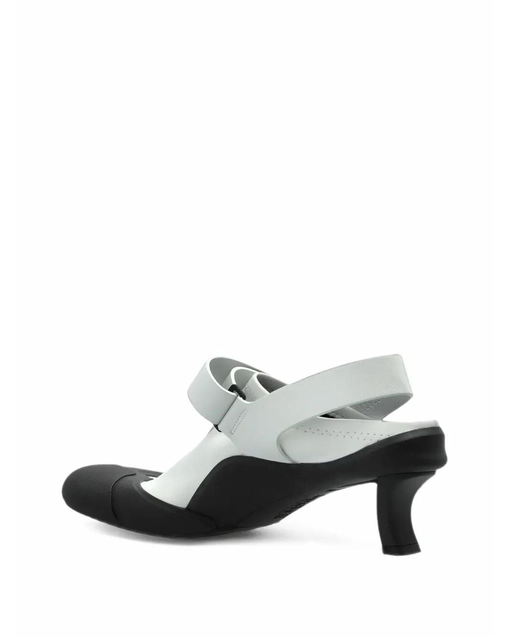 Loewe White Dive Slingback