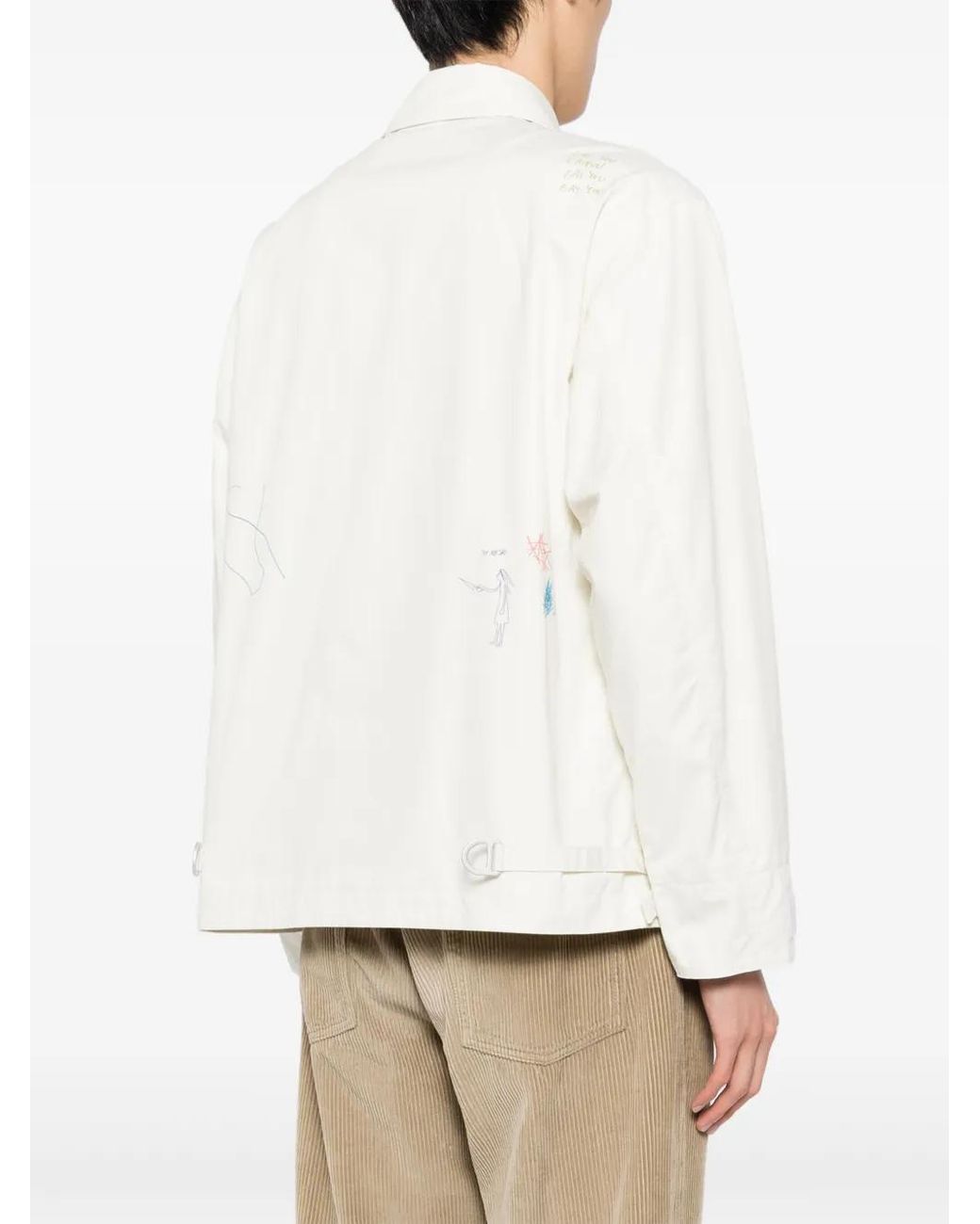 Undercover Jack Met Print in het White voor heren