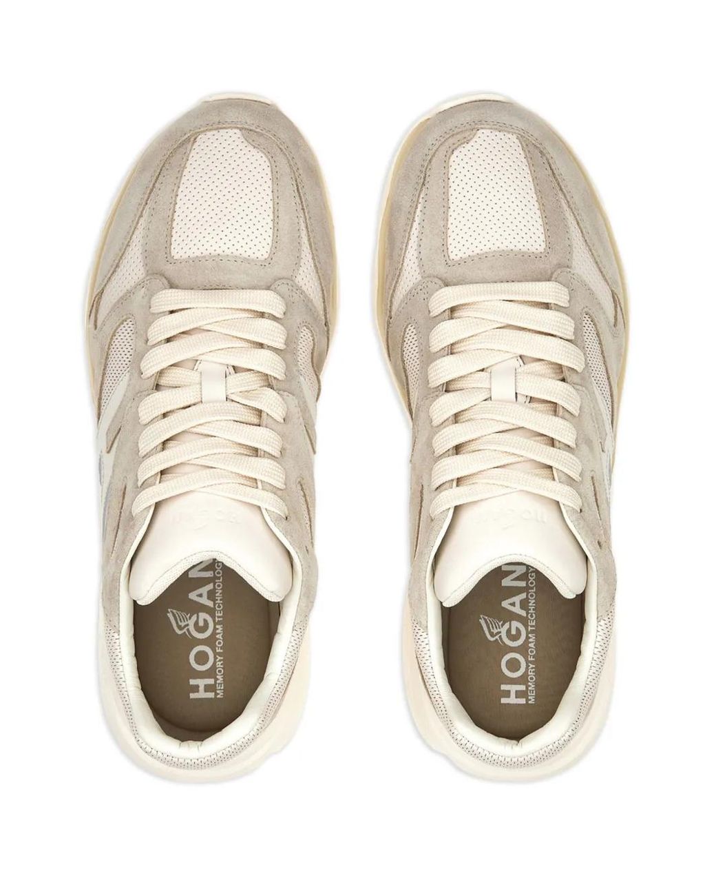Hogan Hyperlight Allacc Mesh-Sneakers in Natural für Herren