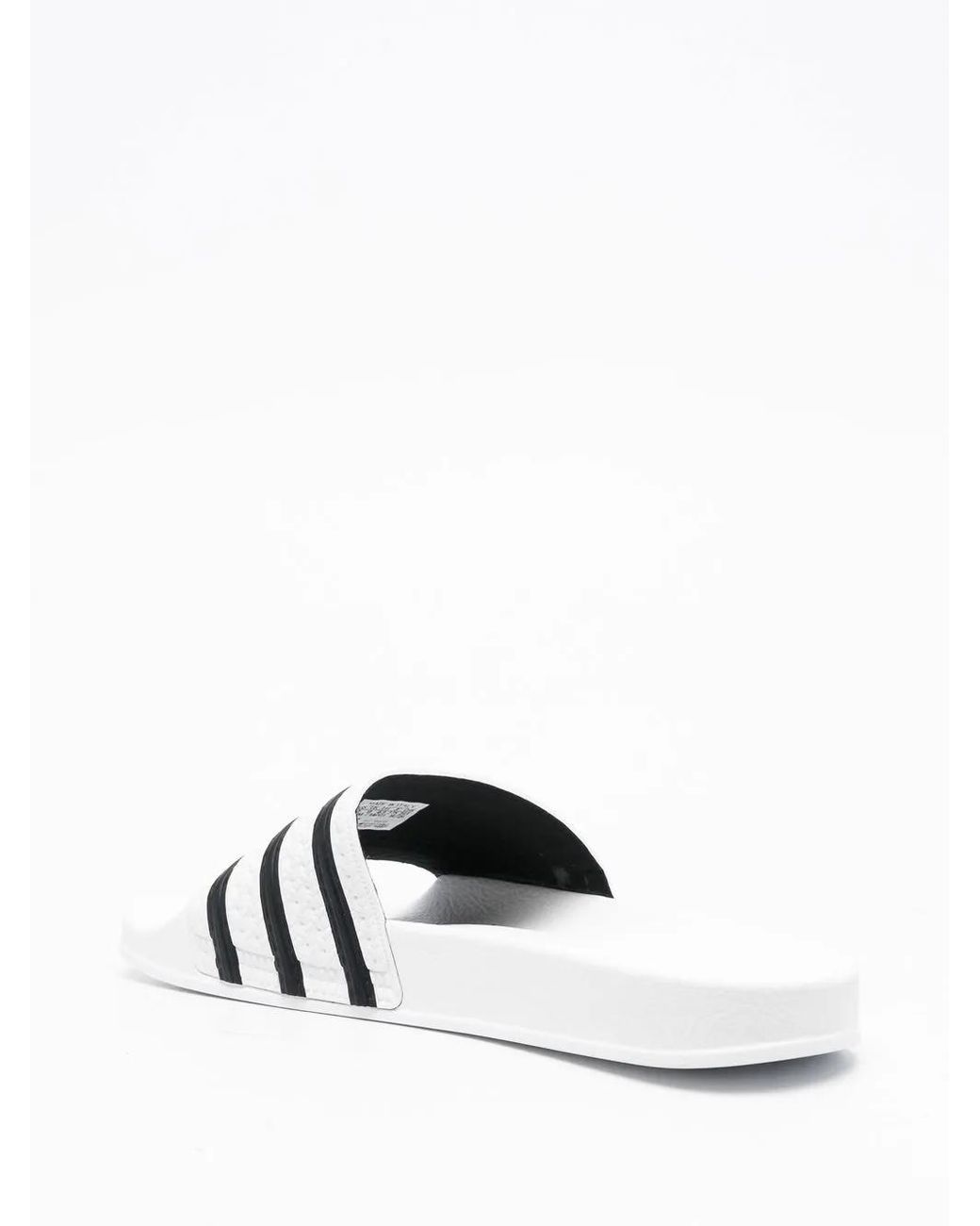 Adidas White Adilette Slides for men
