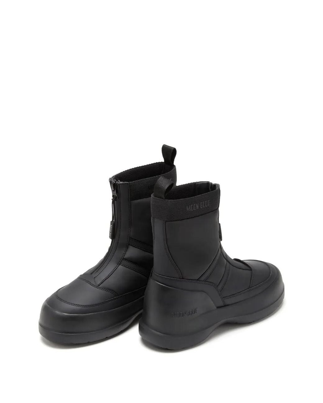 Moon Boot Black Luna Boots - Unisex - Polyurethane/polyamide/polyethylene Vinyl Acetate (peva)/rubberpolyester