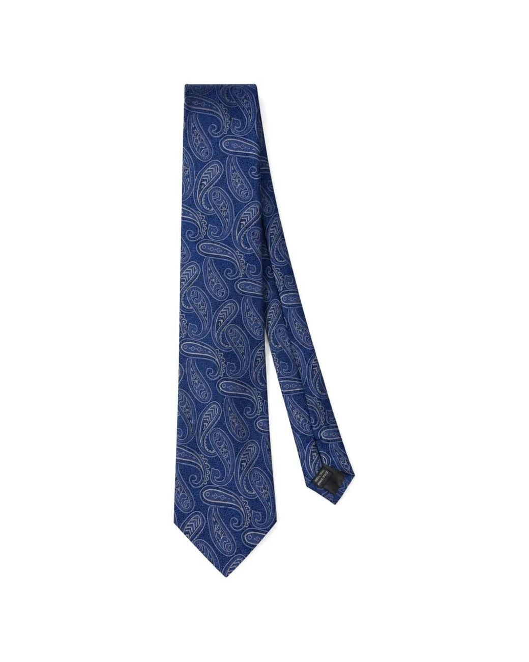 CAVENDISH® Blue Paisley-Print Tie