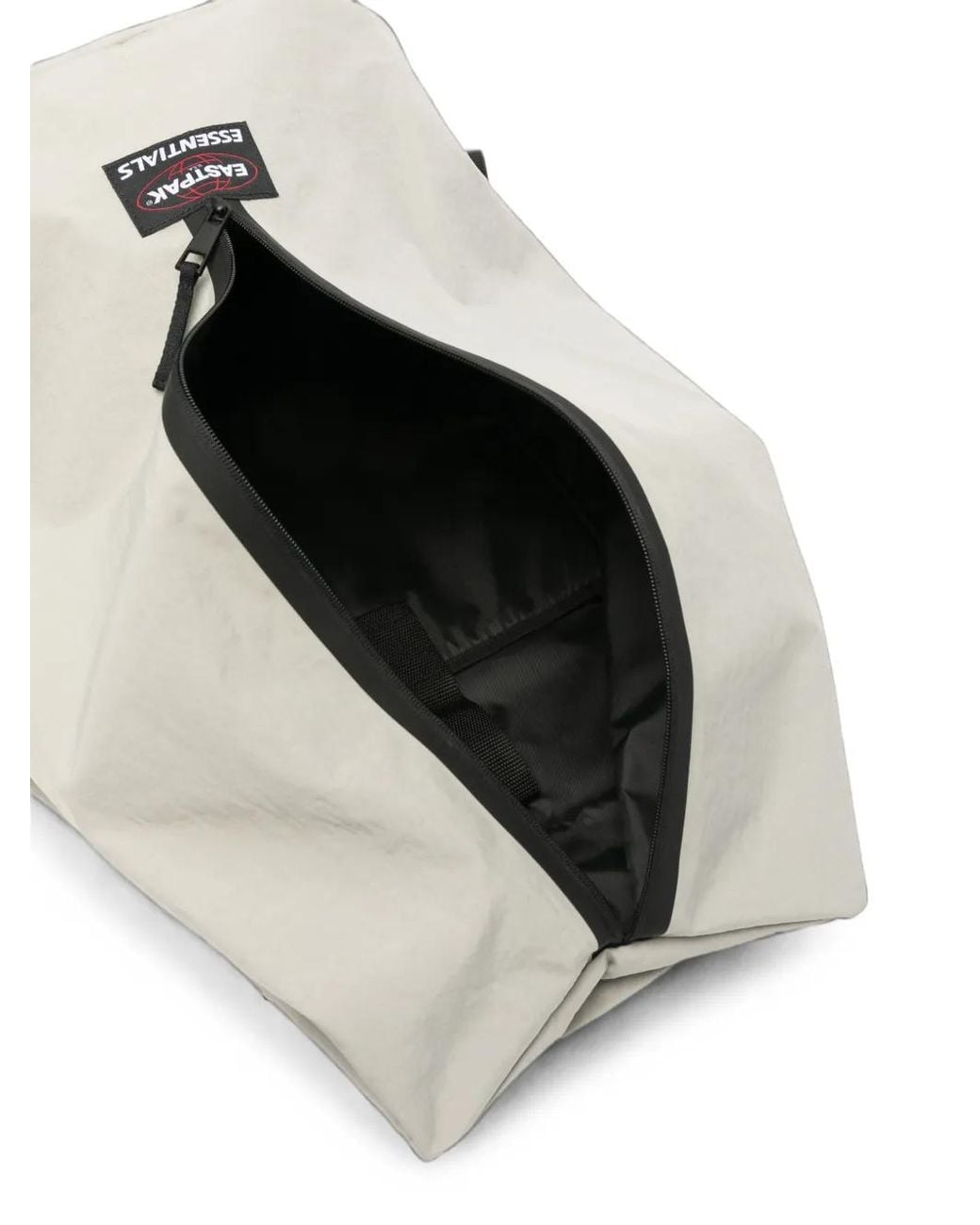 Fear Of God Gray Logo-Patch Zip-Up Backpack for men
