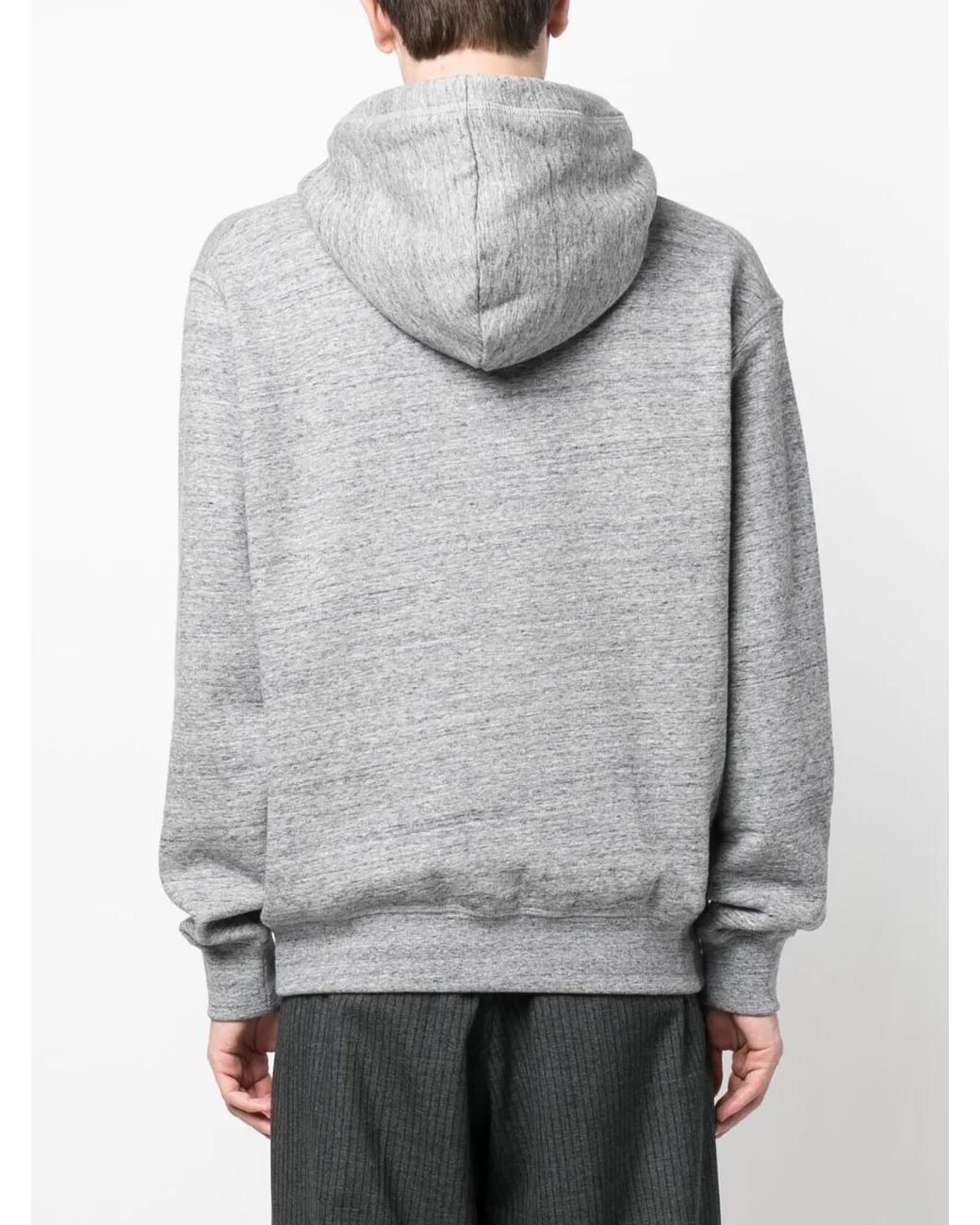 Sudadera Con Capucha Y Logo DSquared² de hombre de color Gray