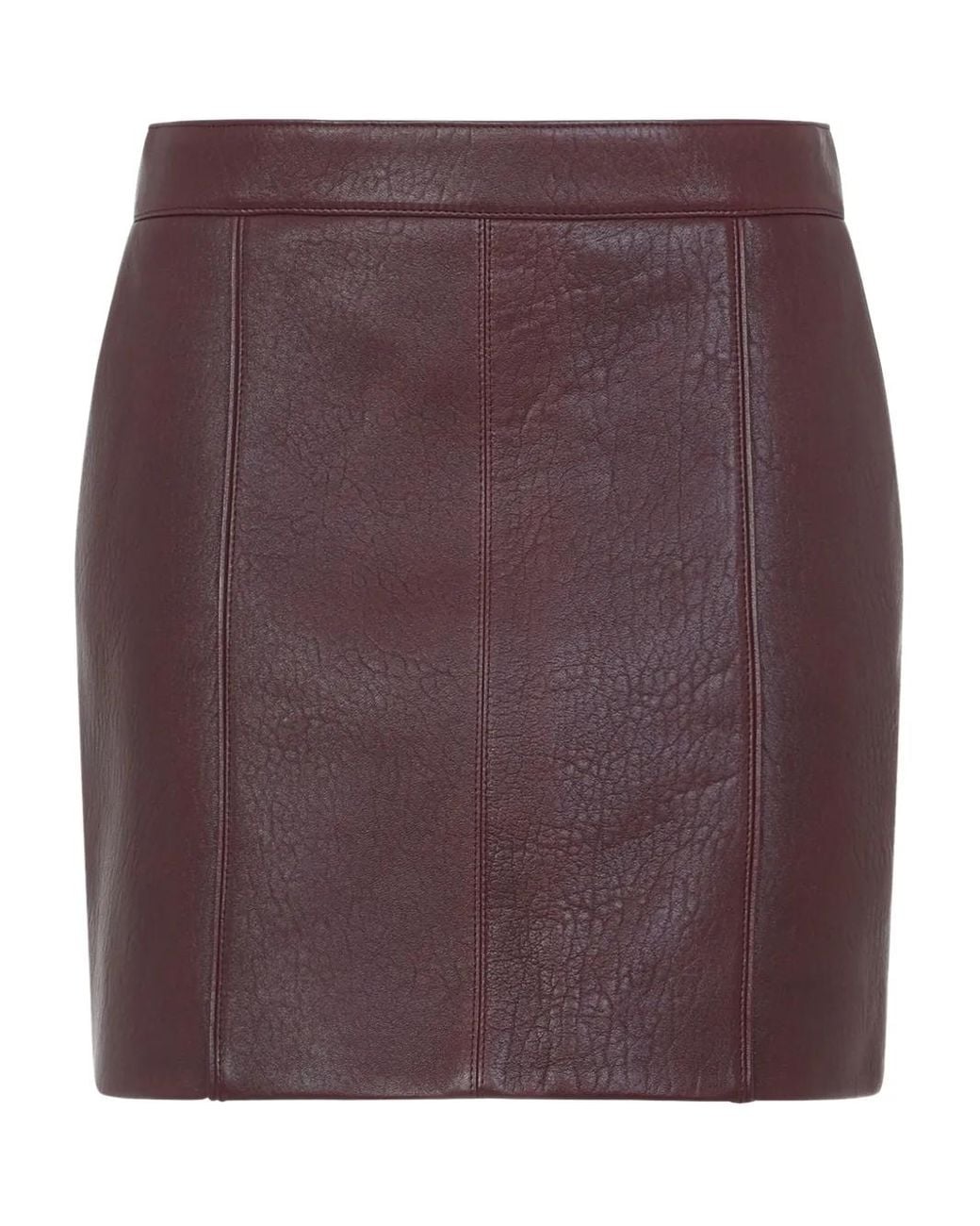 Minigonna Con Inserti di Chloé in Purple